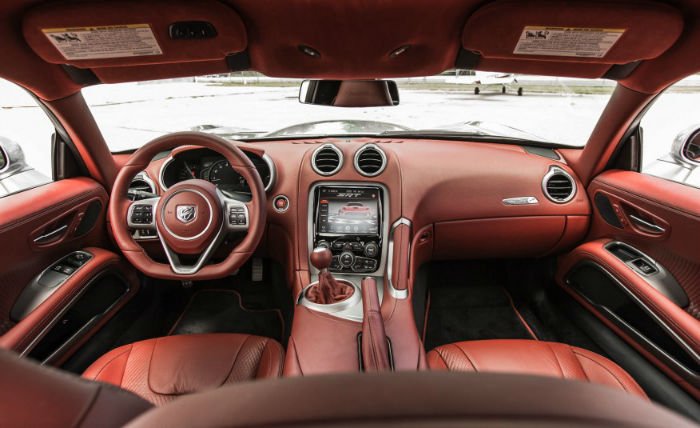 Dodge Viper interior - Cockpit