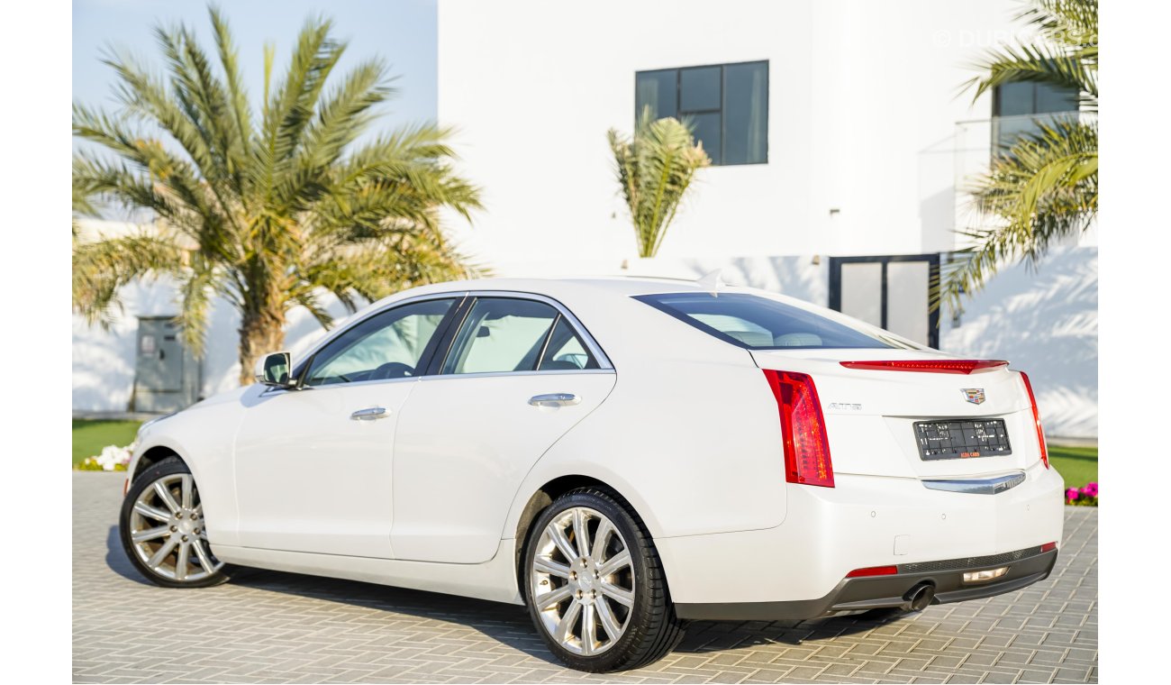 Cadillac ATS 2016 - Fully Loaded! - GCC - AED 1,253 Per Month - 0% DP