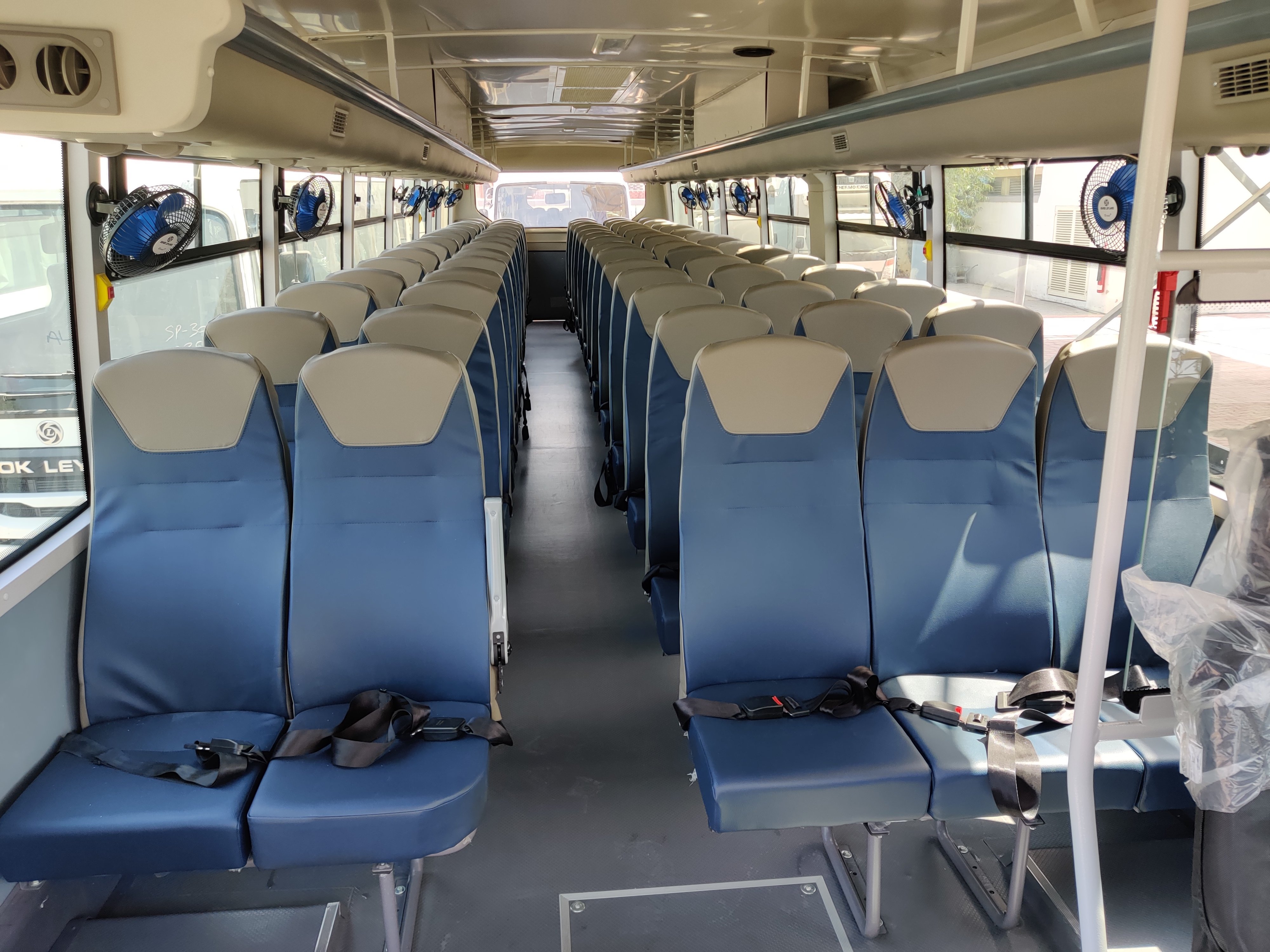 Ashok Leyland Falcon interior - Seats