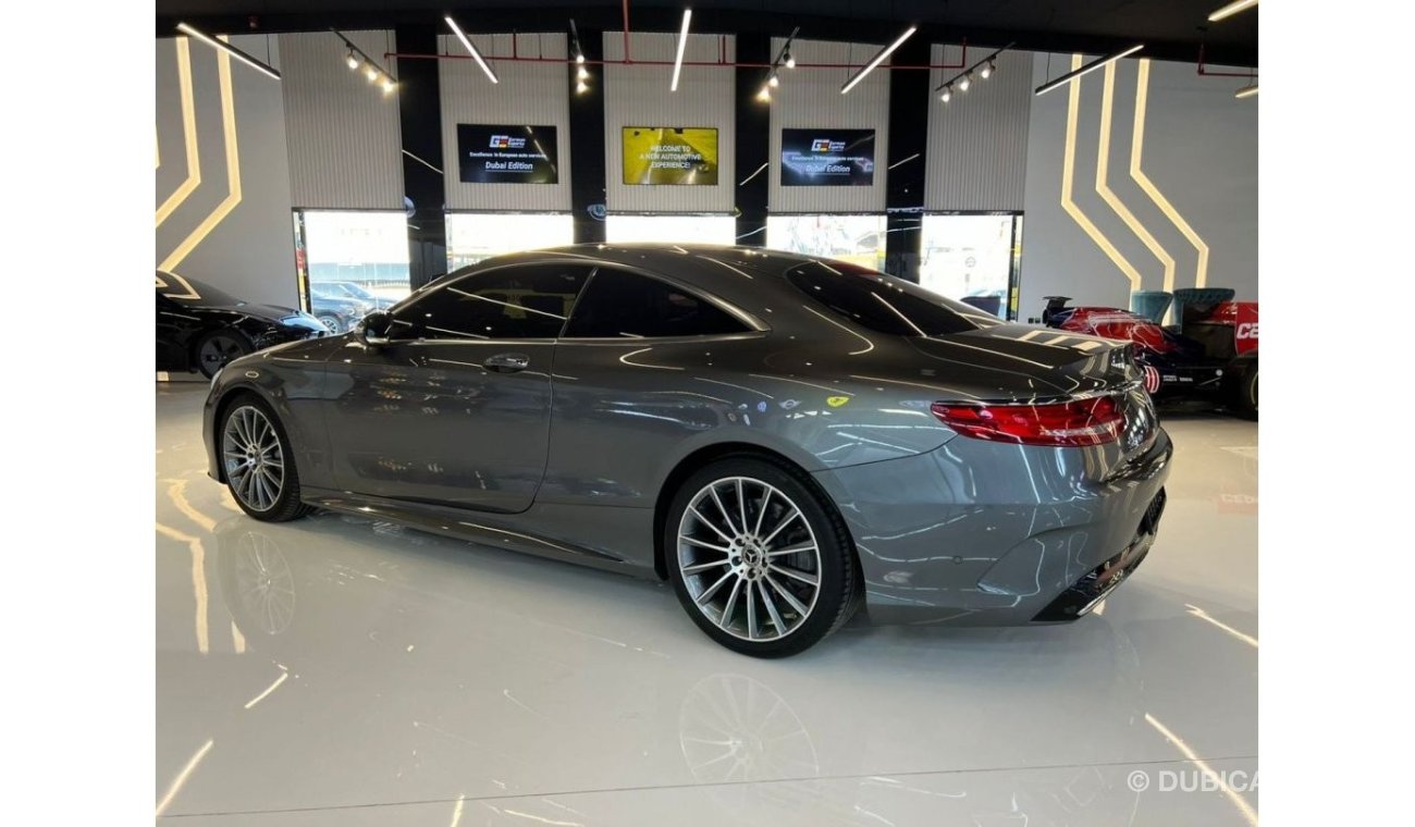 Mercedes-Benz S 500 Coupe  **2018** / One Year Service Warranty