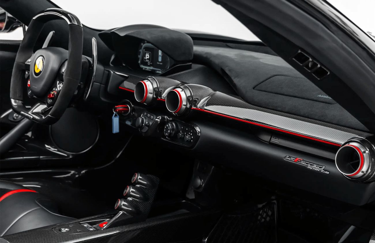 Ferrari LaFerrari 6.3L V-12 Naturally Aspirated Engine + eMotor