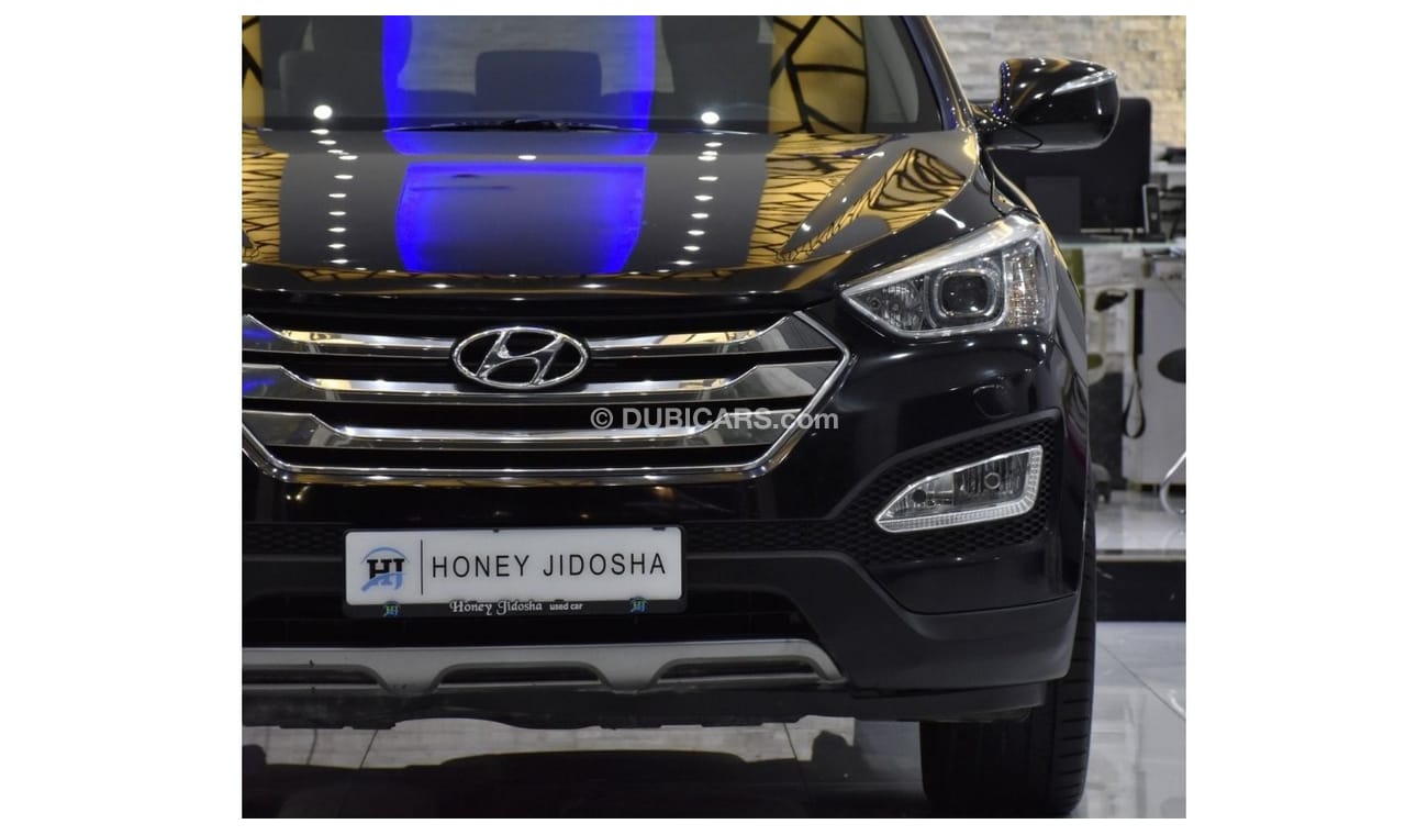 Hyundai Santa Fe EXCELLENT DEAL for our Hyundai SantaFe 4WD ( 2014 Model ) in Black Color GCC Specs