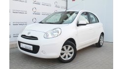 Nissan Micra 1.5L SV 2015 GCC SPECS WITH DEALER WARRANTY FREE INSURANCE