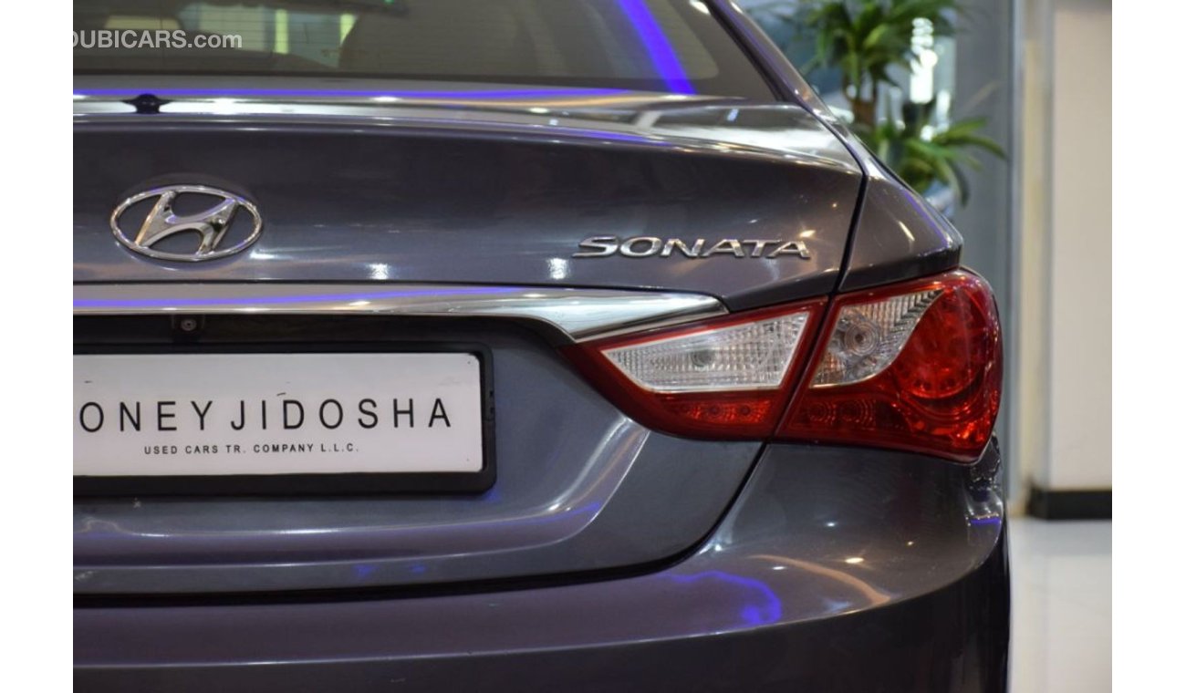 هيونداي سوناتا ONLY 95000 KM!! Hyundai Sonata 2013 Model!! in Grey Color! GCC Specs