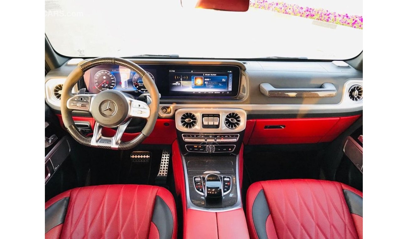 Mercedes-Benz G 63 AMG Pearl White