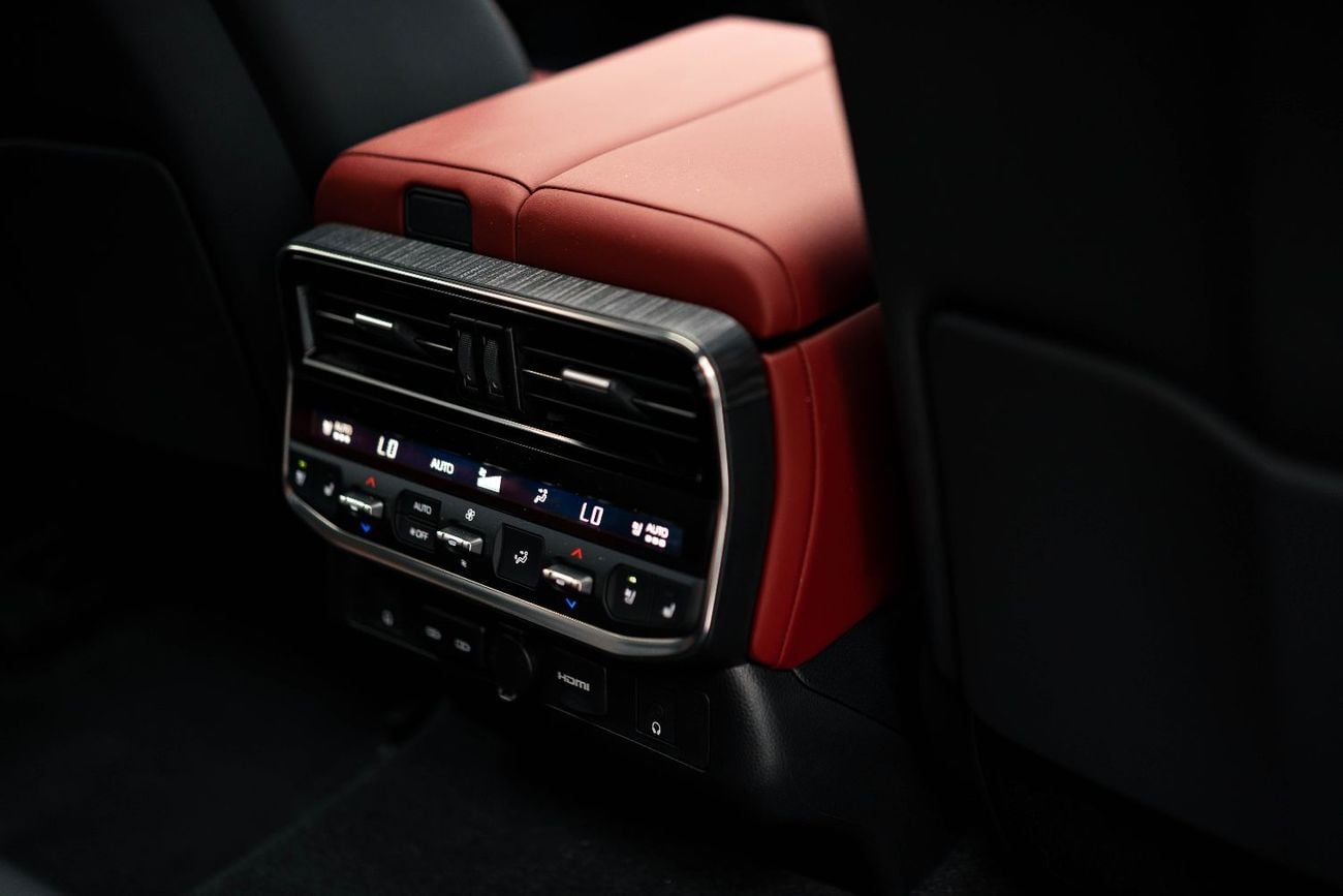 Toyota Land Cruiser GR SPORT LC300 3.3L Grey Metallic Inside GRS Black & Dark Red | Export Only