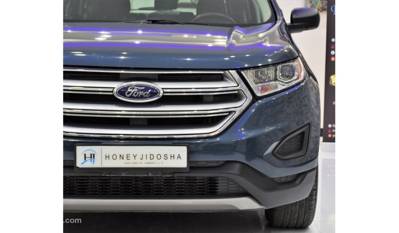 Ford Edge SE EXCELLENT DEAL for our Ford Edge ECOBOOST ( 2016 Model! ) in Blue Color! GCC Specs