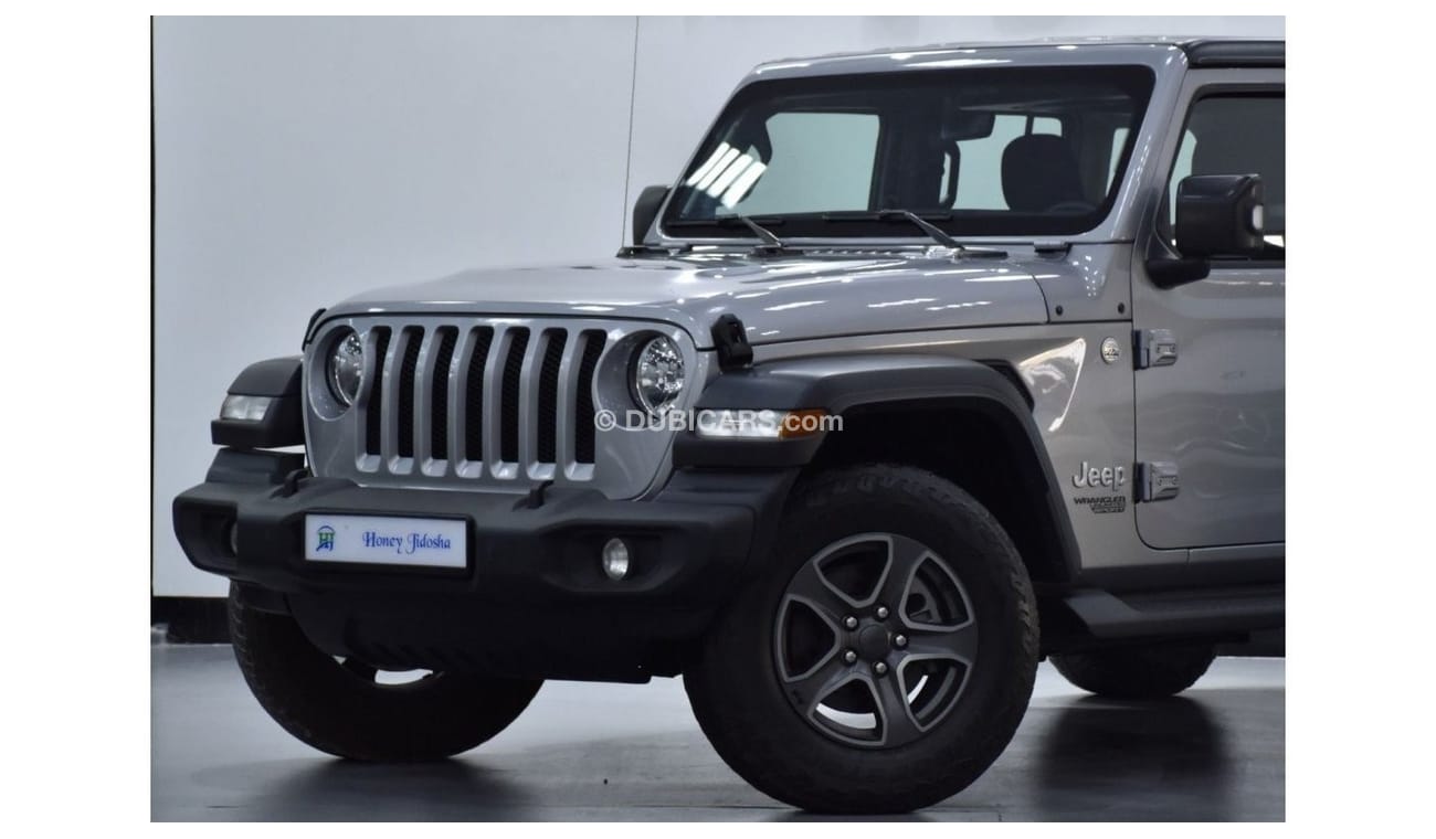 Jeep Wrangler EXCELLENT DEAL for our JEEP Wrangler Unlimited SPORT ( 2019 Model! ) in Grey Color! GCC Specs