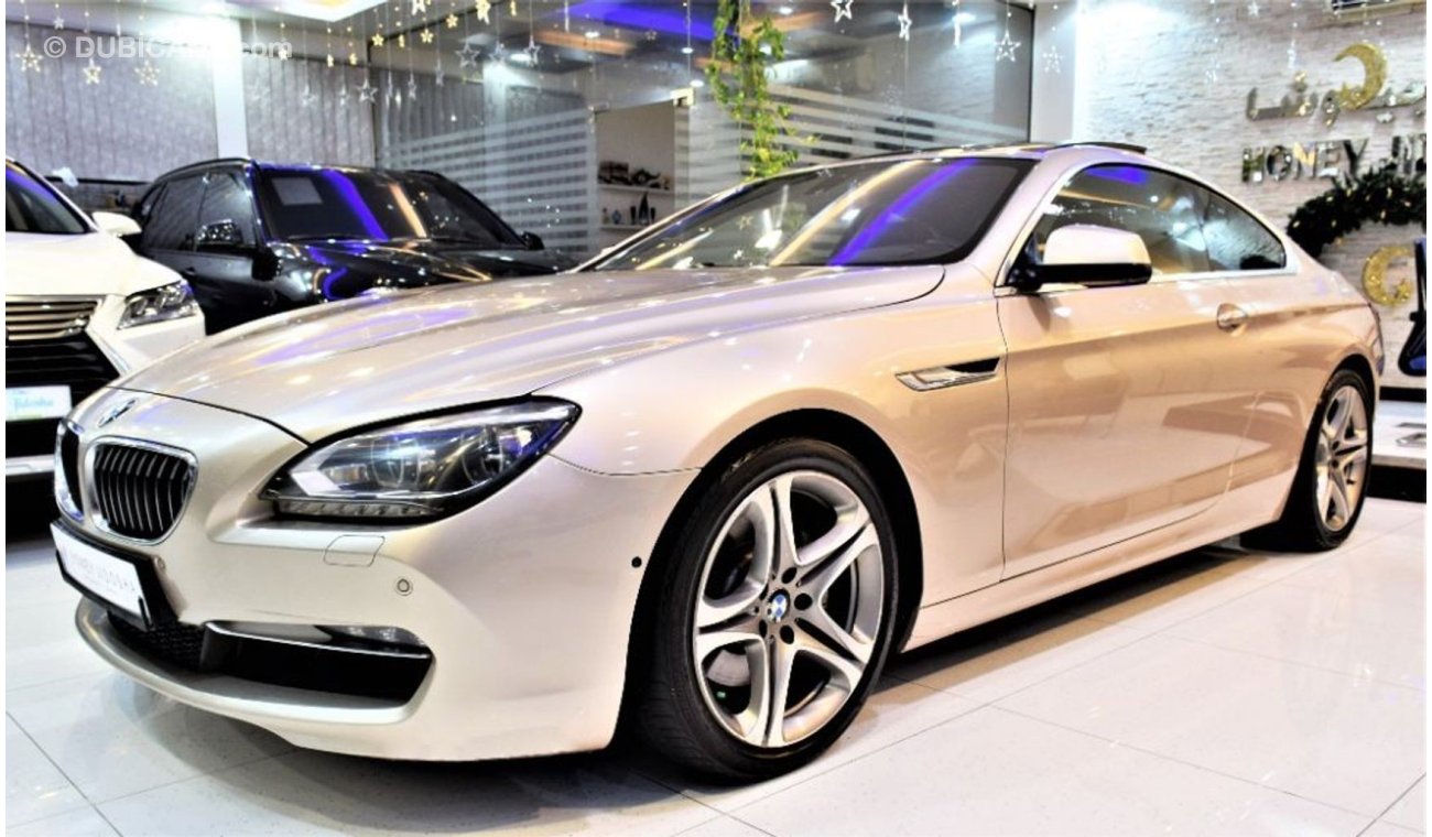 BMW 640i AMAZING BMW 640i 2013 Model in Gold Color GCC Specs