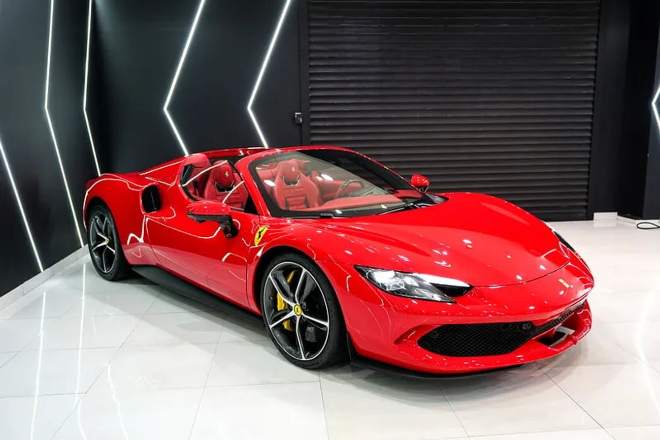 فيراري 296 GTS Daytona Seats, Carbon Interior, Passenger Display, Dealer Warranty + Service!!