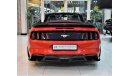 Ford Mustang EXCELLENT DEAL for our FORD Mustang ( ECO BOOST ) CONVERTIBLE 2015 Model!! in Red Color! American Sp