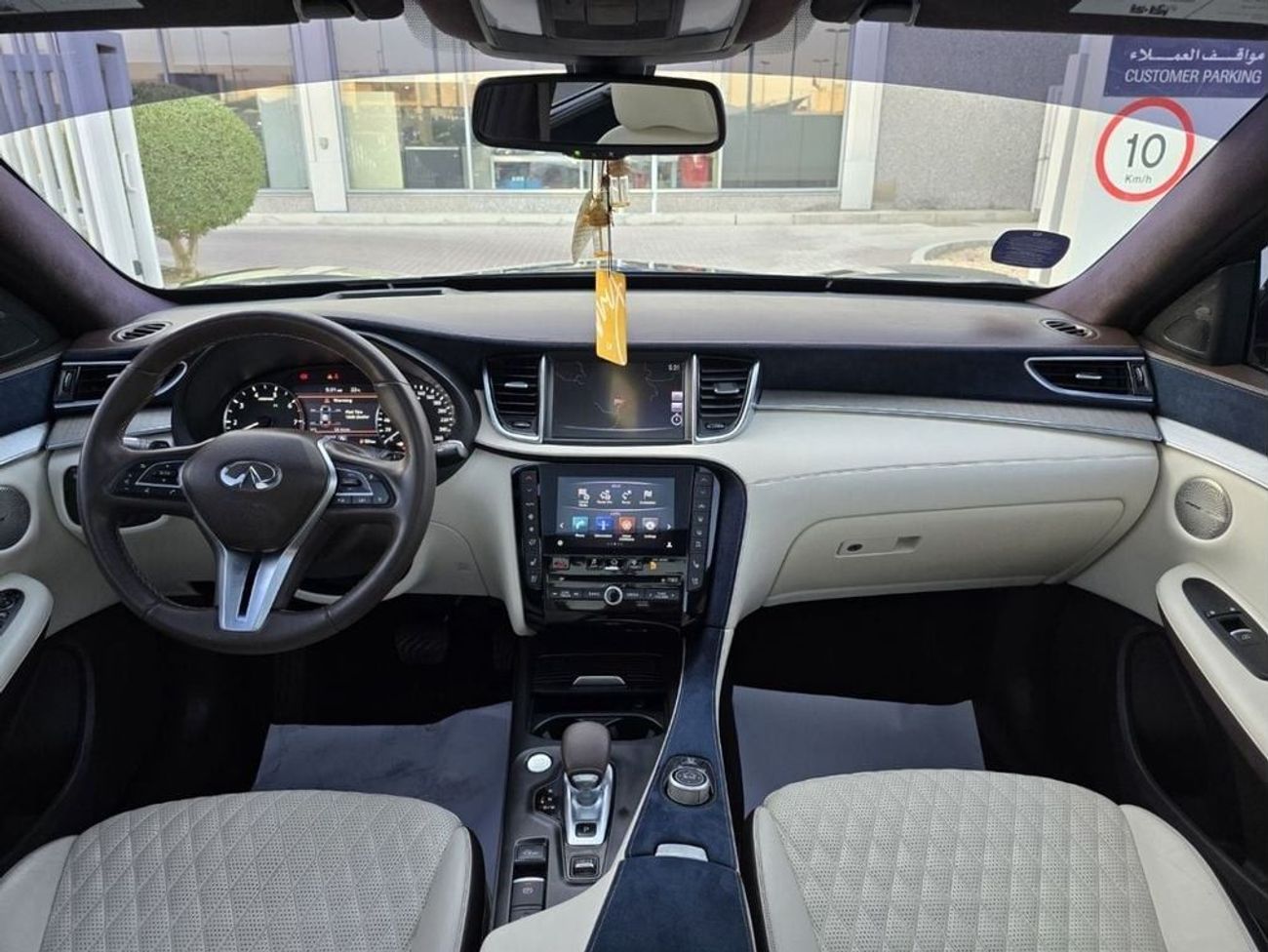 إنفينيتي QX50 Luxury 2.0L 4WD INFINITI QX50 2019 GCC ACCIDENT FREE // FULL OPITION // PERFECT CONDITION