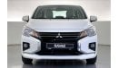 Mitsubishi Attrage GLX Mid | 1 year free warranty | 0 down payment | 7 day return policy