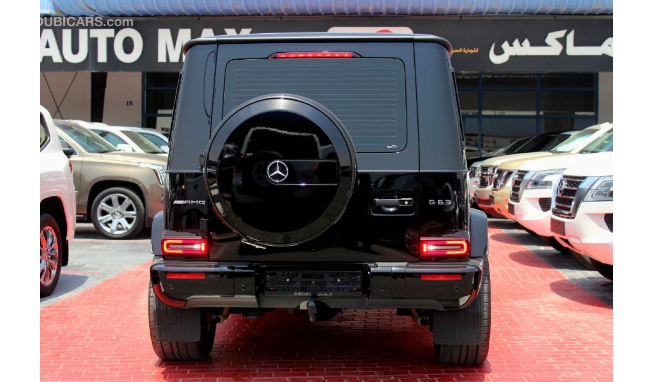 مرسيدس بنز G 63 AMG (2020) GCC, UNDER WARRANTY FROM LOCAL DEALER