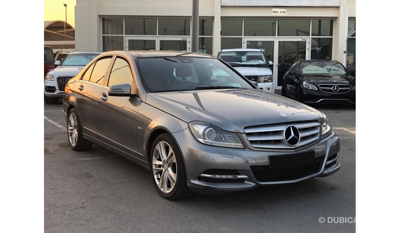 Mercedes-Benz C 300 Mercedes Benz C300 model 2012 GCC car prefect condition full option panoramic roof leather seats bac