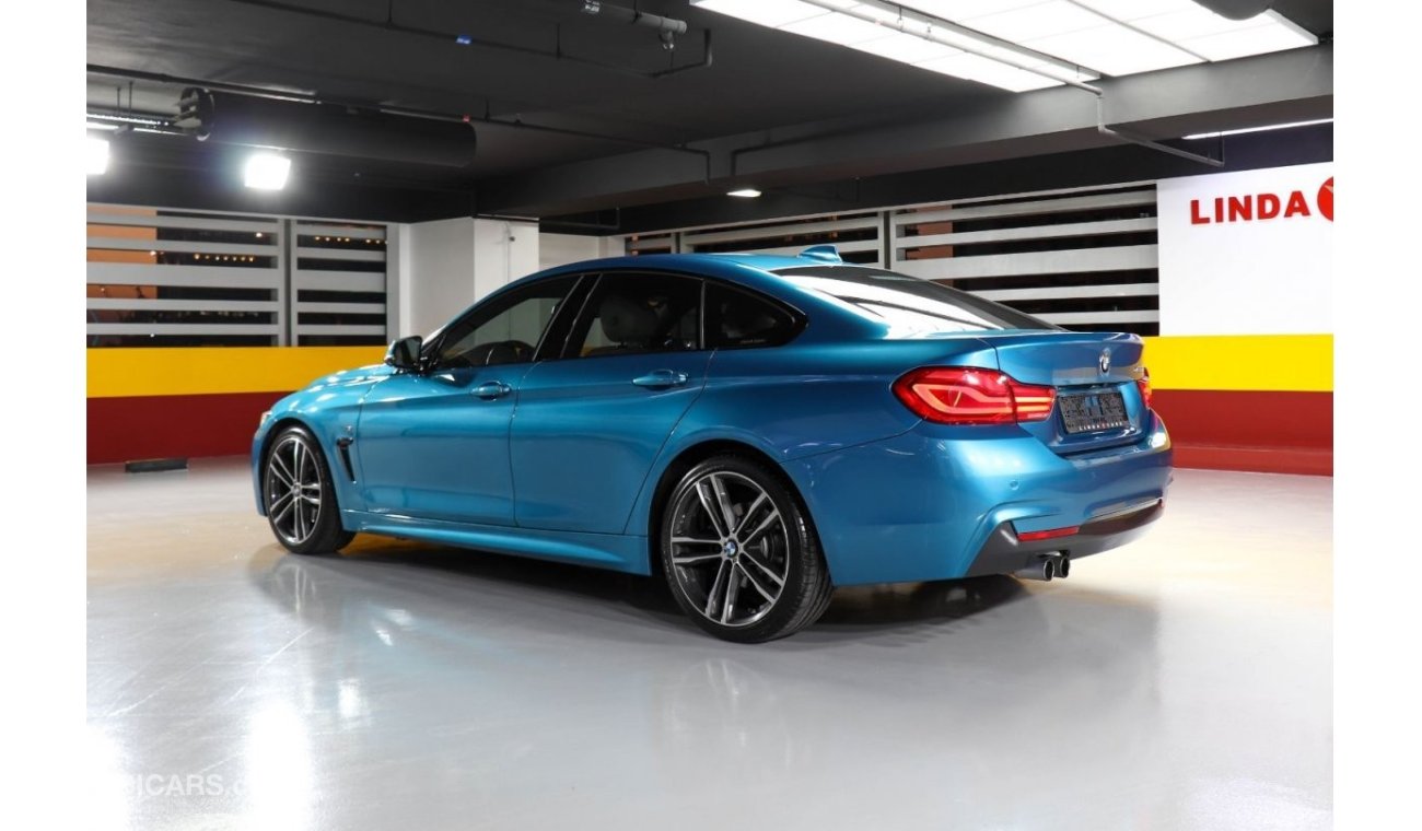 BMW 430i RESERVED ||| BMW 430i M-Kit GranCoupe 2018 GCC under Agency Warranty with Flexible Down-Payment.