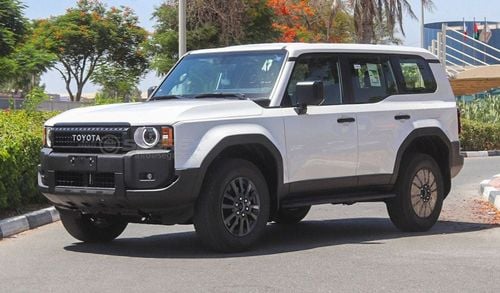 Toyota Prado TX . 2.4L . 8-Speed Automatic . Turbo Petrol . 4WD . 7 Saets . 5 Doors For Export