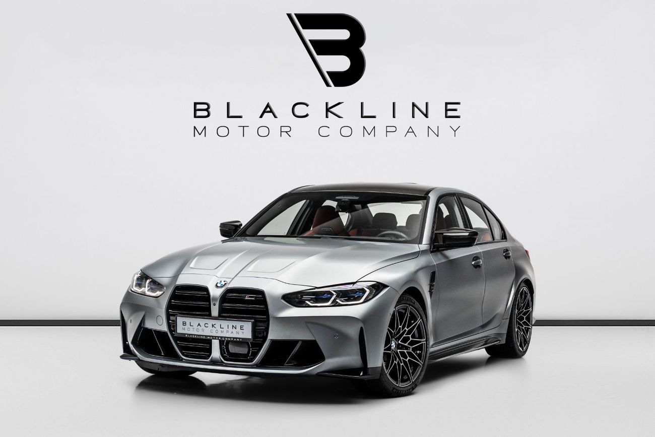 بي أم دبليو M3 2024 BMW M3 Competition, January 2028 BMW Warranty + Service Contract, Low KMs, GCC