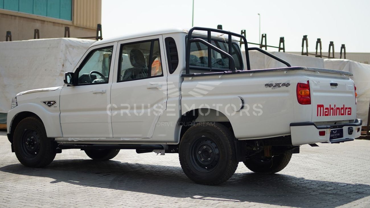 Mahindra Pik Up Double Cabin -Manual - 2.2L - Diesel - Pick up - 4WD - 5 Seats - 4 Door - White