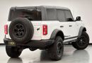 Ford Bronco 2022 Ford Bronco Wildtrak, Dec/2027 Ford Warranty + Service Pack, Ford Full Service History, GCC