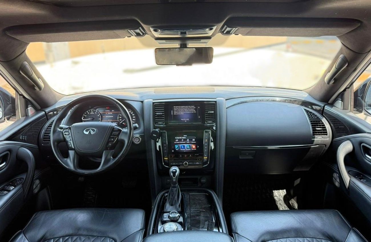 Infiniti QX80 Sensory 8 5.6L INFINITI QX80 | GCC SPECS | YEAR: 2021 | FULL-SERVICE HISTORY WITH AGENCY | WARRANTY