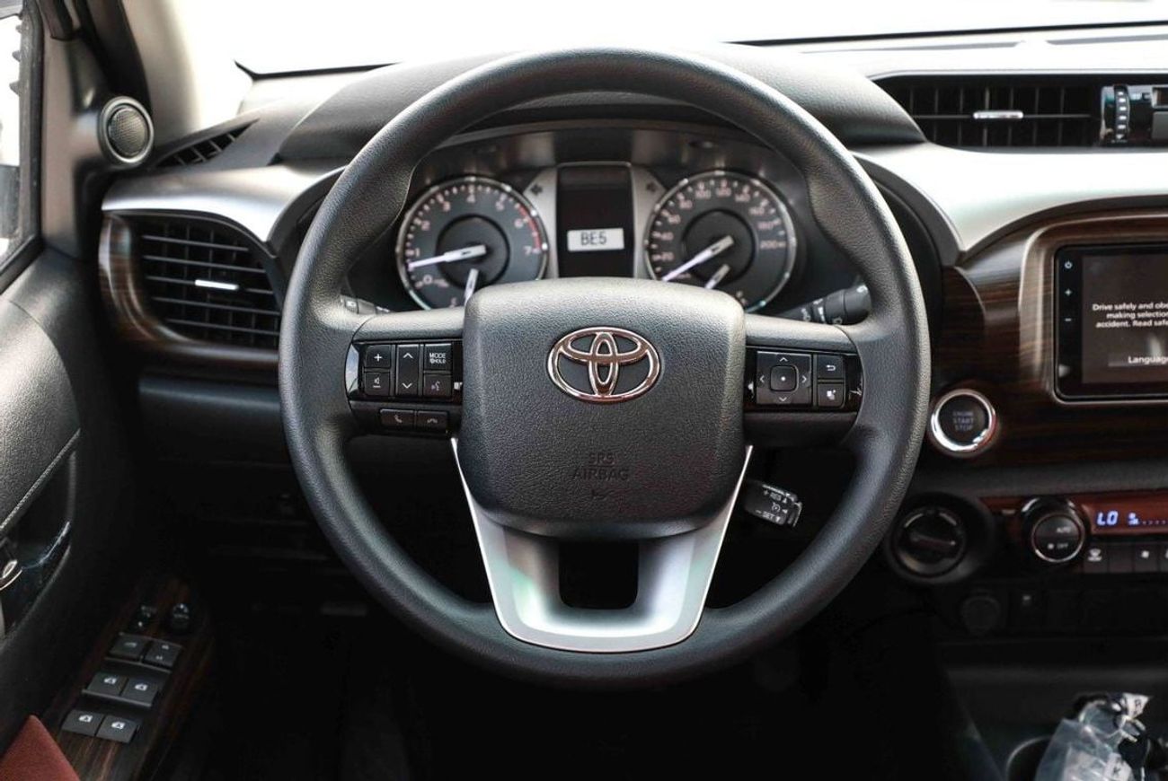 Toyota Hilux HI 2.7L - PLATINUM WHITE PEARL inside MAROON | Export Only