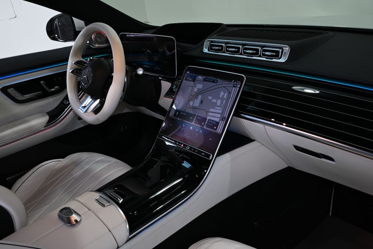 مرسيدس بنز S 63 AMG إي بيرفورمانس مرسيدس بنز S63 AMG E Performance موديل 2024، ضمان الوكالة حتى مارس 2029، باقة خدمة الوكالة لمدة 4 سن