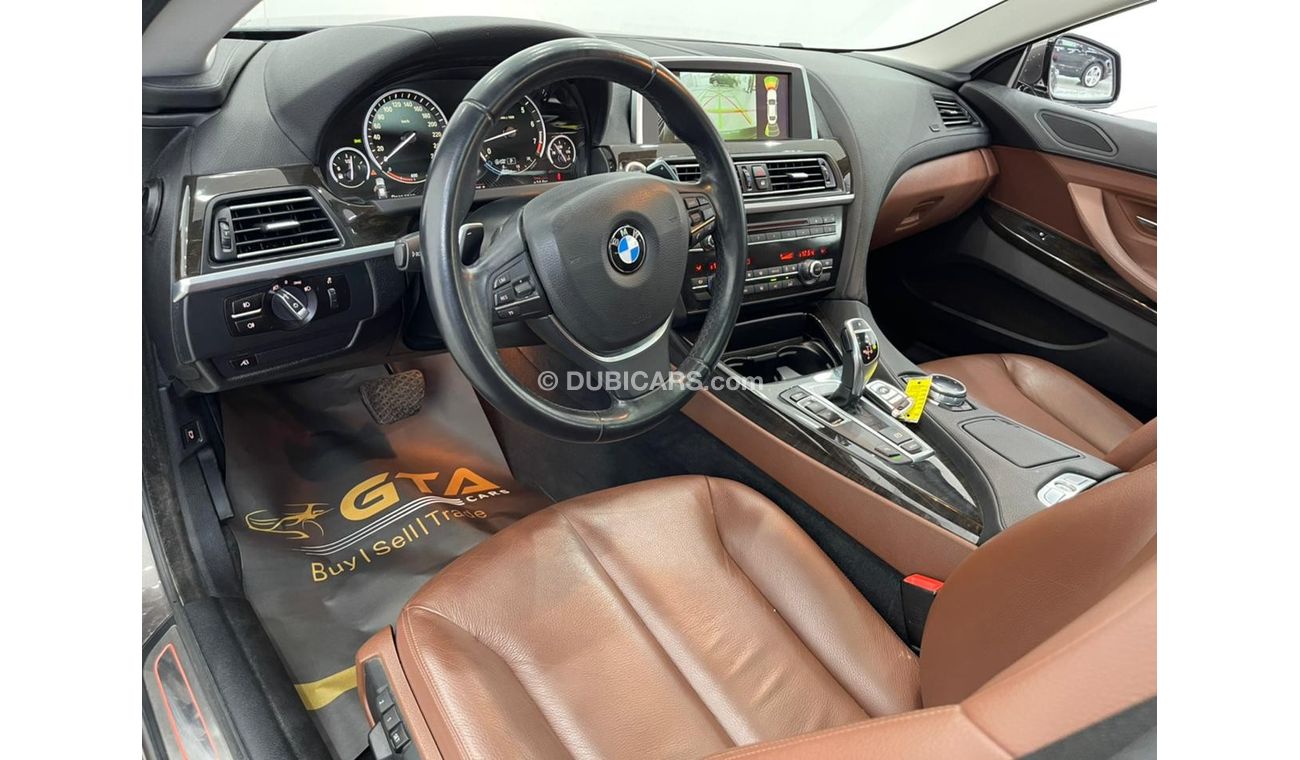 BMW 640i 2015 BMW 640i Gran Coupe, BMW Service History, Warranty, Low Mileage, GCC