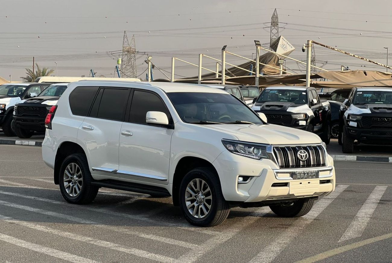 تويوتا برادو 2021 Toyota Prado TXL 4.0L V6 - AWD 4x4 Petrol - GCC-Electric Seat - Rear CAM & Sensors - Cool Box -