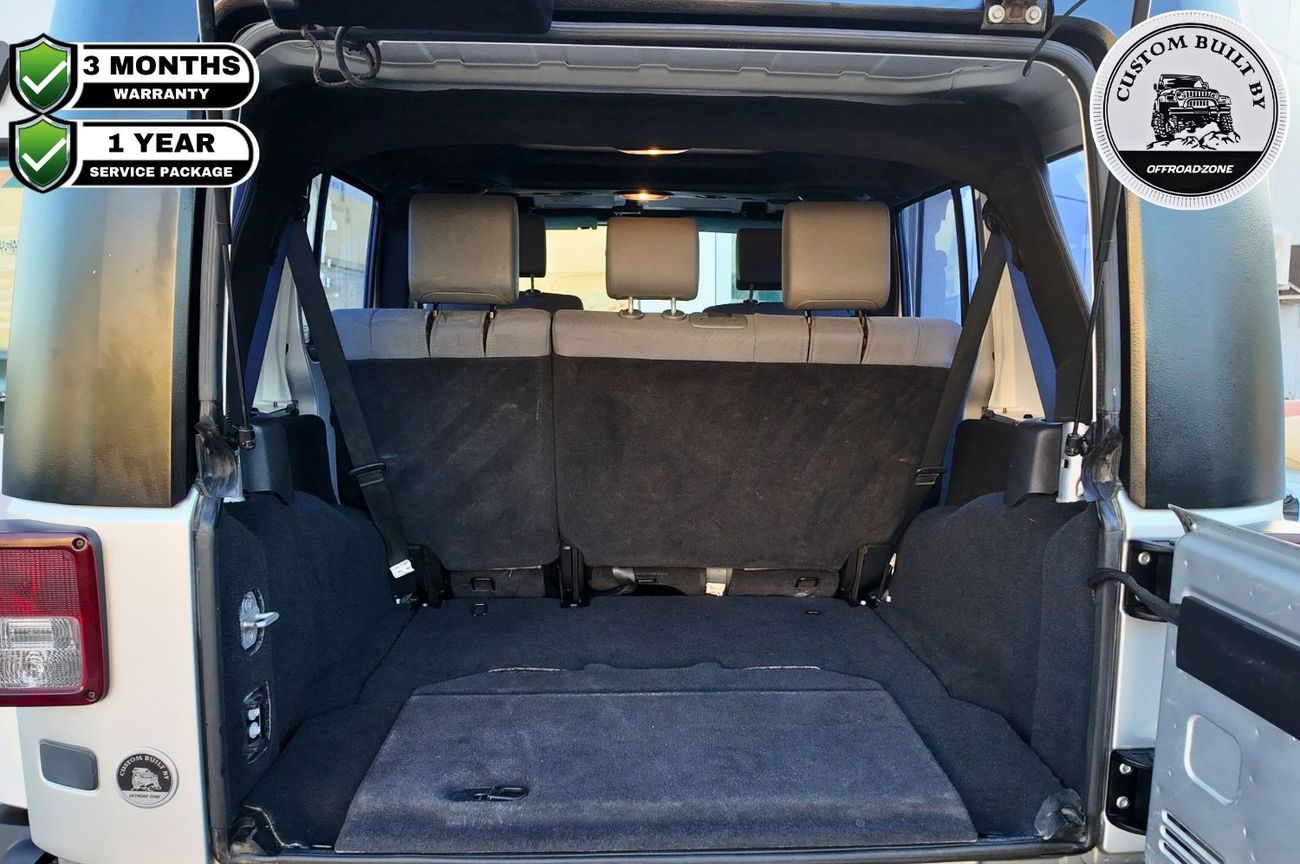 Jeep Wrangler Unlimited Sahara 3.8L A/T / 3 Months Warranty and 1 Year Service Package Included