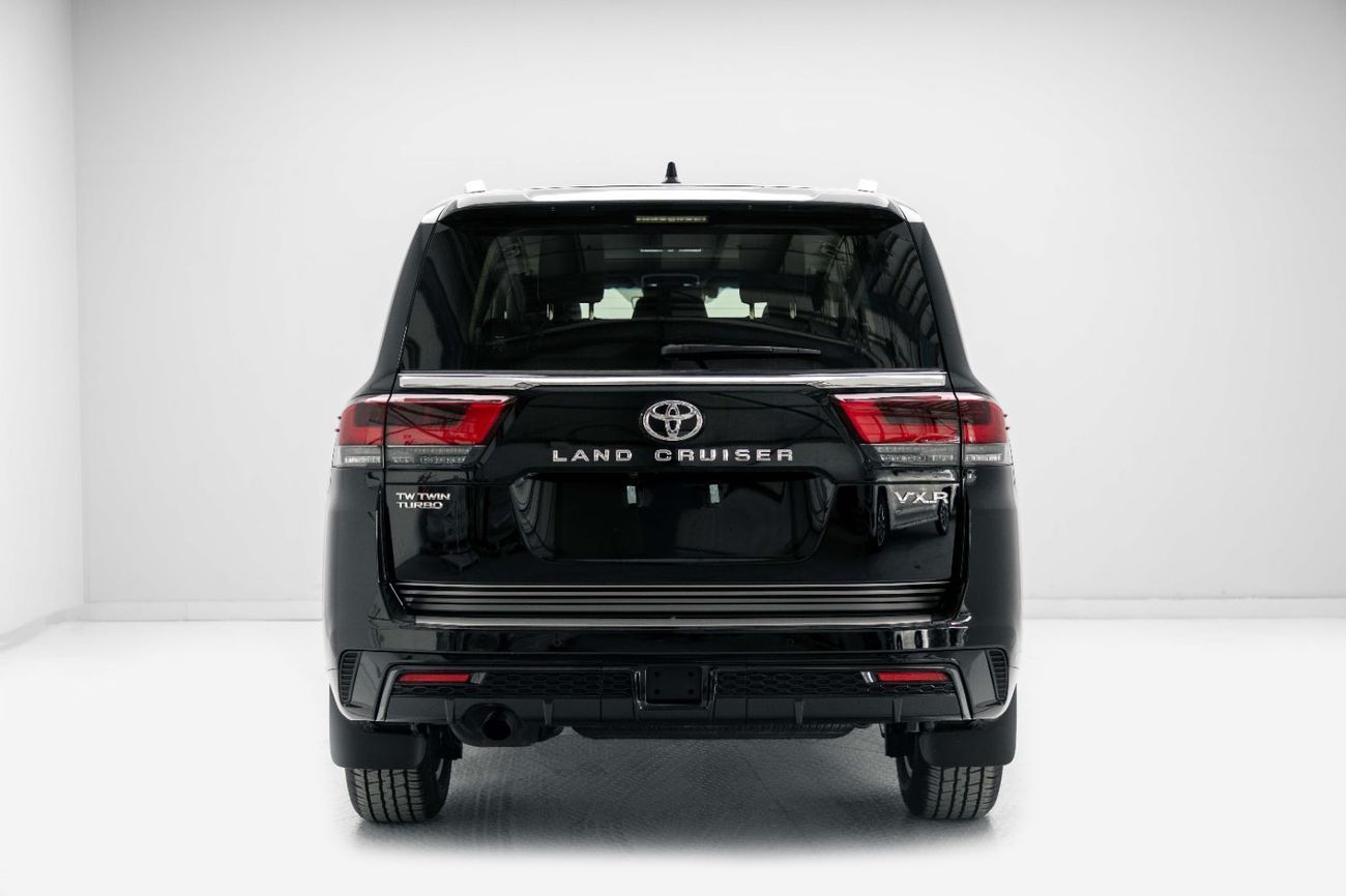 Toyota Land Cruiser VXR 3.3L - Attitude Black Inside Black & Dark Red | Export Only