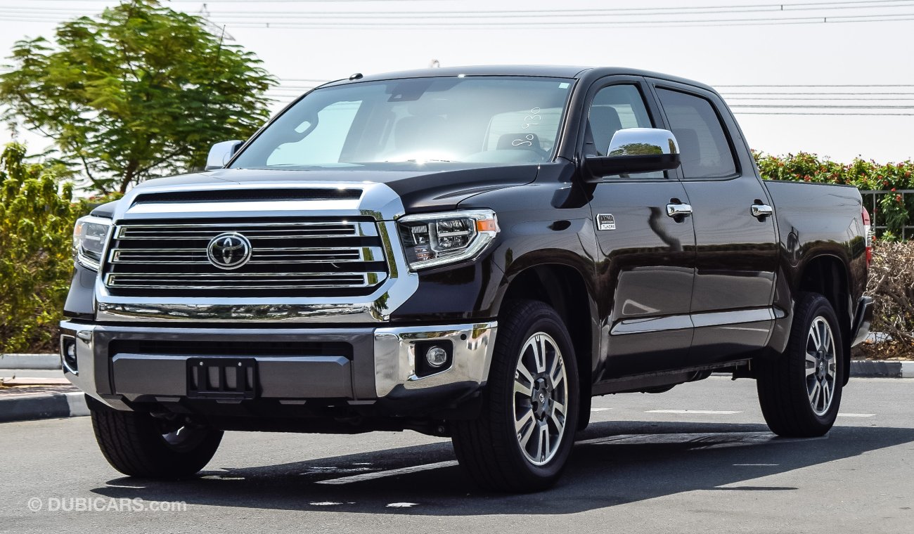 Toyota Tundra 1749 Edition, Export