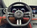 Mercedes-Benz E300 AMG 2.0L 023 Mercedes Benz E300, 2028 Mercedes Benz Warranty + Service Pack, GCC