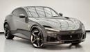 فيراري بوروسانجوي 2026 Ferrari Purosangue, 7 Years Ferrari Service Contract, 3 Years Warranty