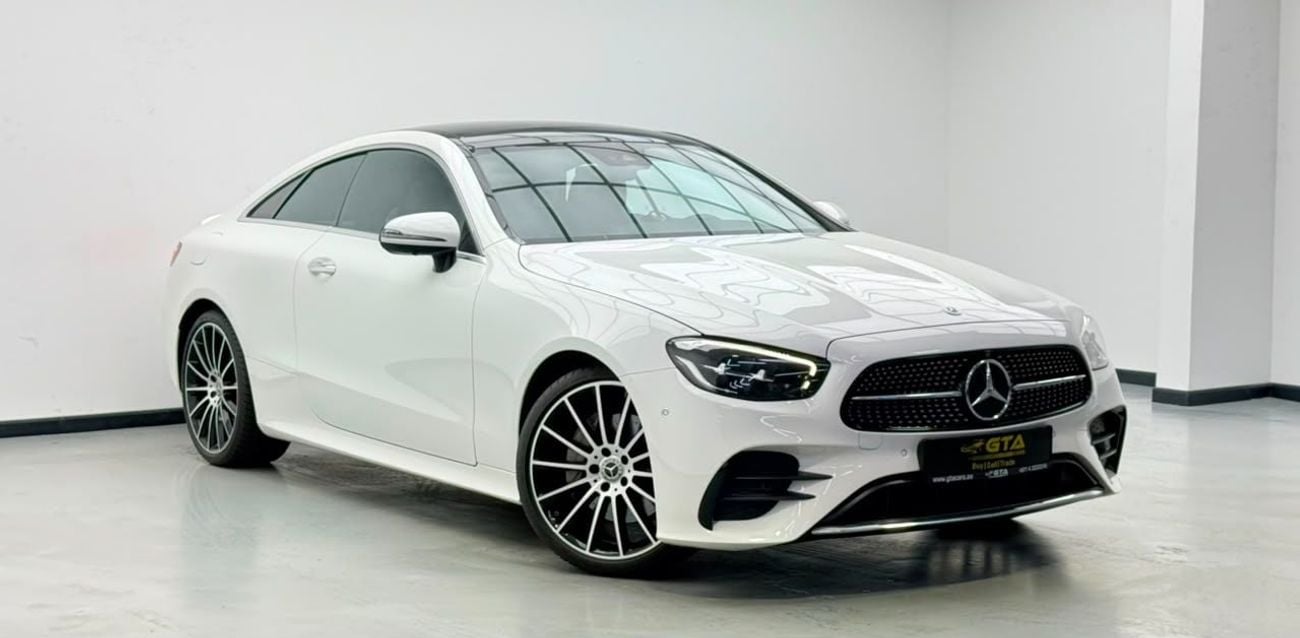 Mercedes Benz E200 PREMIUM 2023 Mercedes Benz E200 Coupe, 2028 MB Warranty + Service Pack, Full MB Service History, Low