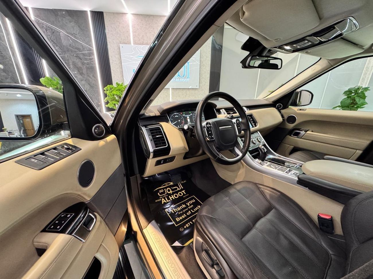 لاند روفر رينج روفر سبورت Supercharged 5.0L SUPERCHARGED RANGE ROVER SPORT || GCC II FULLY LOADED || AUTO FOOTSTEPS || ACCIDEN