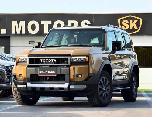 Toyota Prado ADVENTURE TURBO DUAL TONE || 2.4L PETROL V4 | RADAR | 360*CAMERA | SUNROOF | LEATHER WITH PWR SEATS