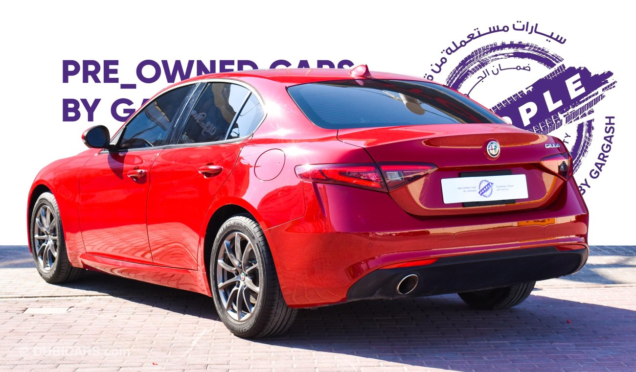 ألفا روميو جوليا S - Service History, Warranty, Certified & Sold by Purple Pre-Owned Gargash Motors