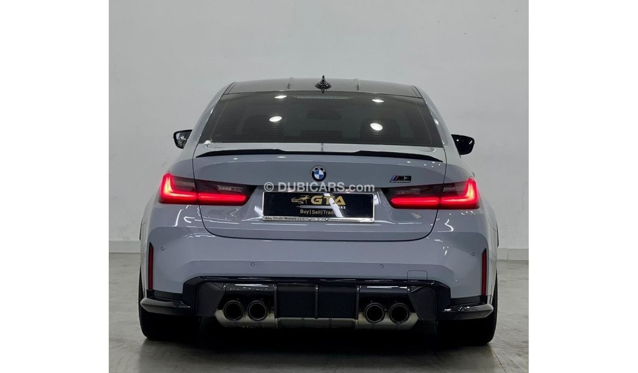 BMW M3 2022 BMW M3 Competition, Warranty-Full Service History-Service Contract-GCC
