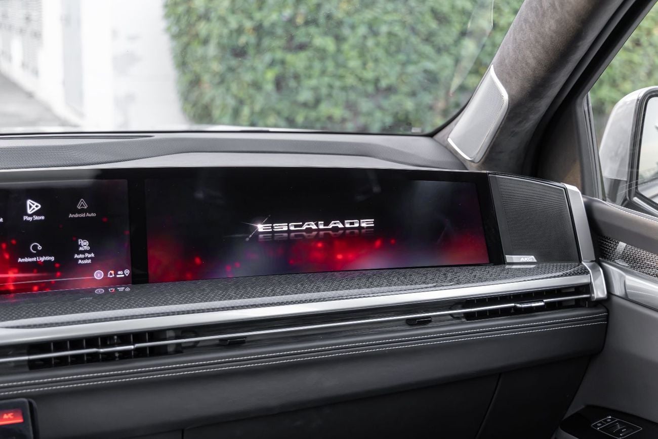 Cadillac Escalade Escalade-V 6.2L Cadillac Escalade | V | 2025 | GCC | Warranty available with Al Kendy + Service Cont