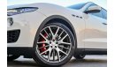 Maserati Levante S | 3,523 P.M | 0% Downpayment | Spectacular Condition!