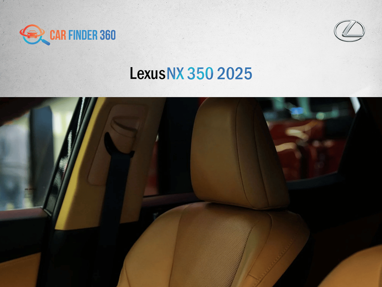 Lexus NX350 Lexus NX 350 2025 (Export Only)