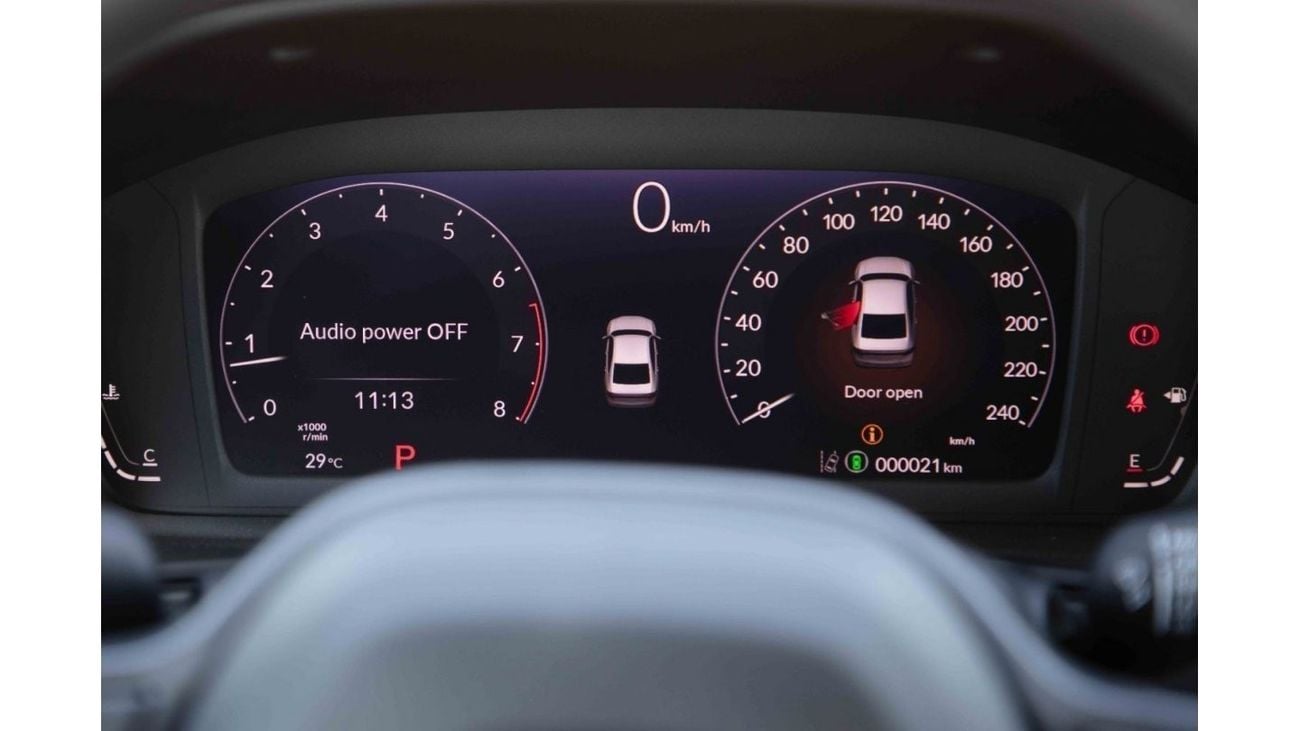 Honda Accord 2023 Honda Accord EX 1.5 - Crystal Black Pearl Inside Grey