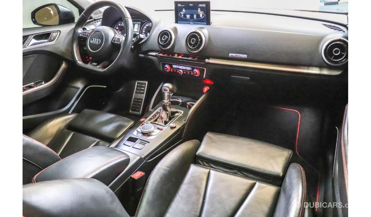 أودي S3 Audi S3 2016 GCC under Warranty with Zero Down-Payment.