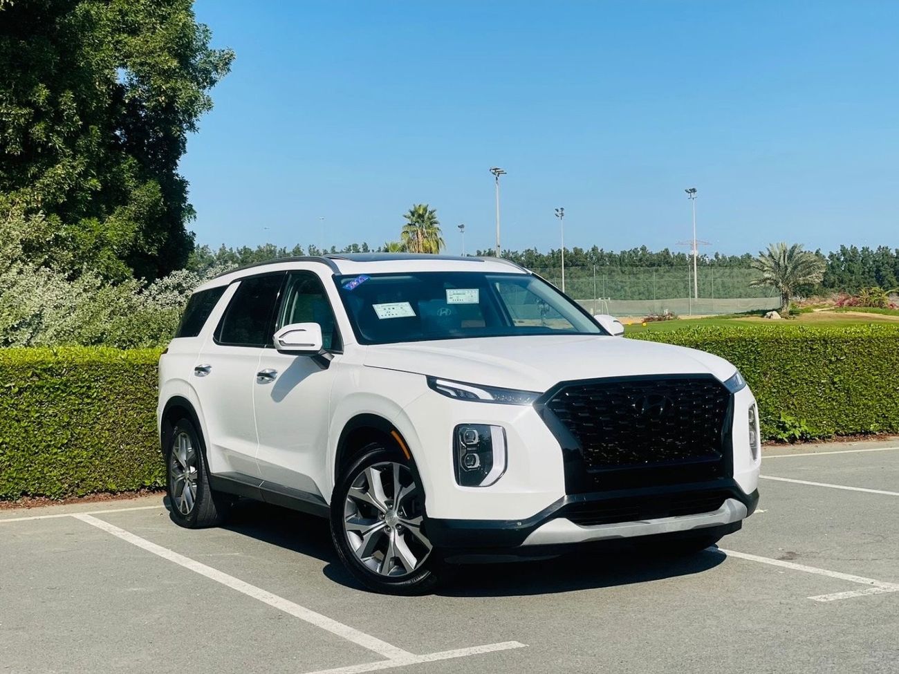 Used Hyundai Palisade Premium 3.8 L USA specs 2021 for sale in Sharjah ...