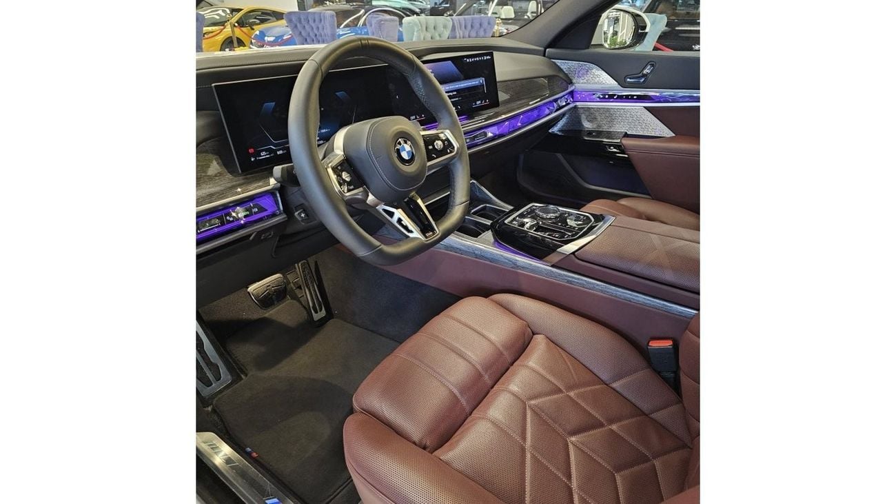 BMW 740Li 740I M KIT 2023 GCC 5 YEARS DEALER WARRANTY AND SERVICE