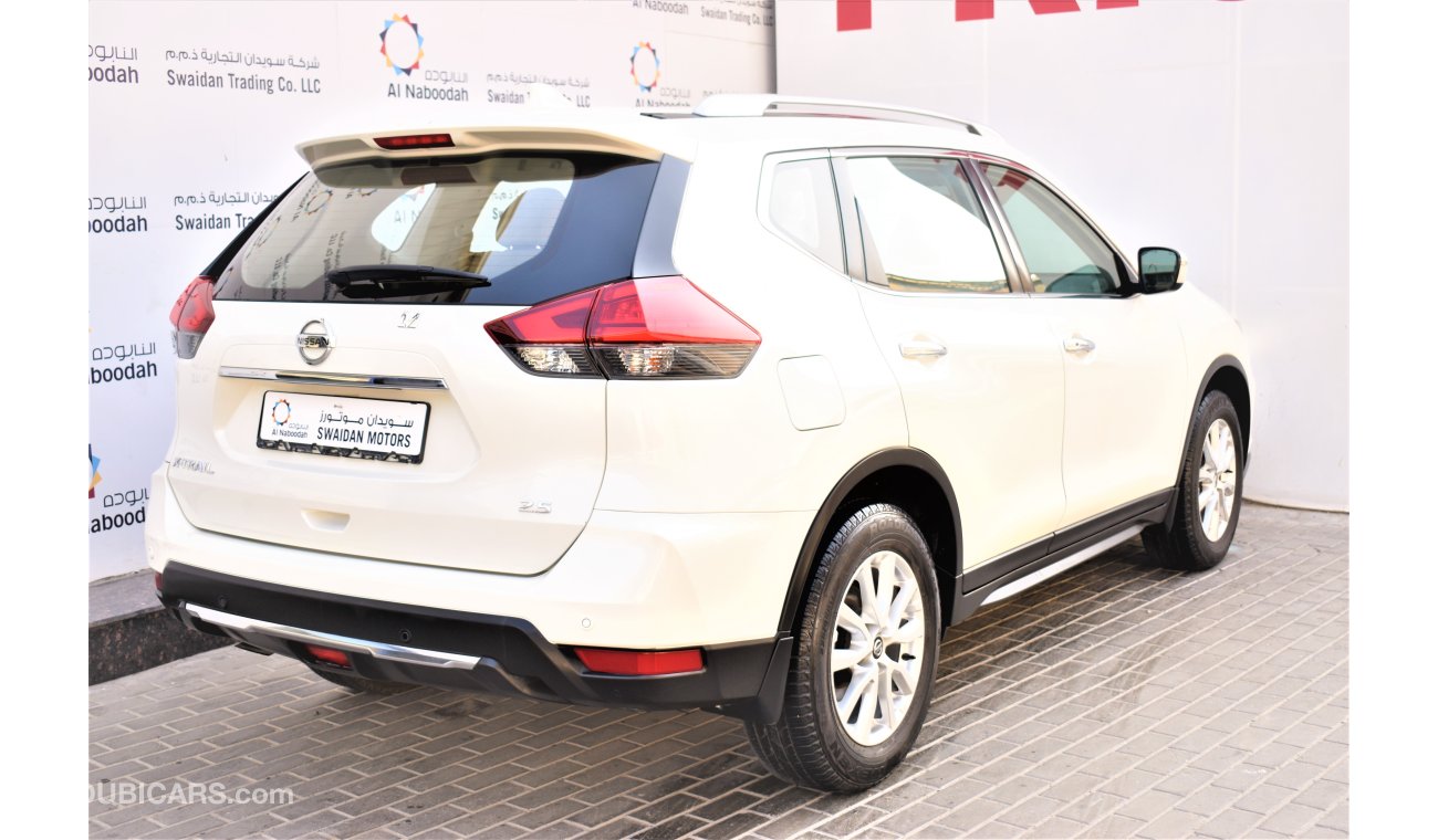 Nissan X-Trail AED 1762 PM | 2.5L S 4WD GCC WARRANTY