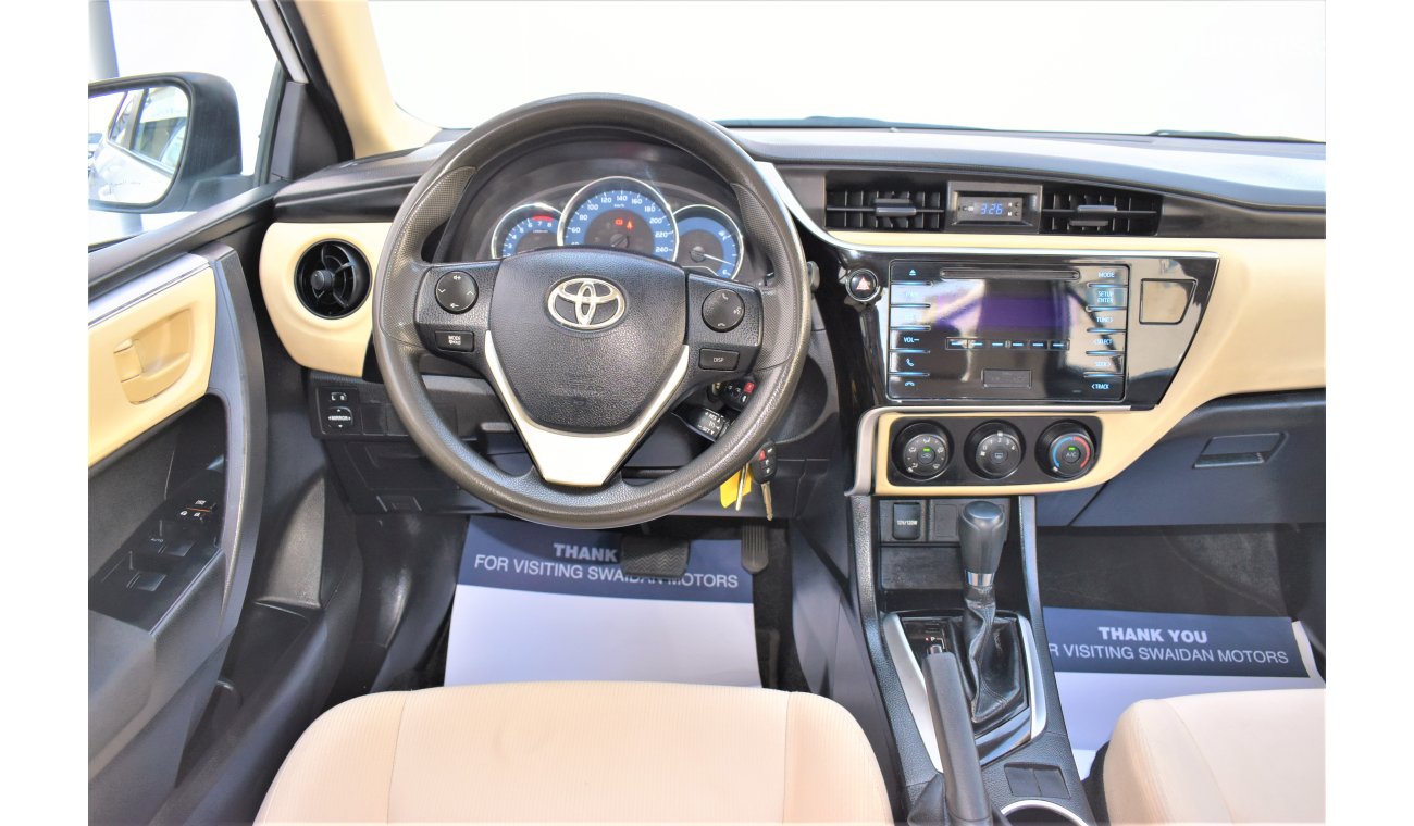 Toyota Corolla AED 938 PM | 0% DP | 1.6L SE GCC  WARRANTY