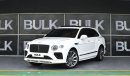 Bentley Bentayga Bentayga Speed V12 - GCC - Showroom Condition - 5,000 Km Only - Warranty + Service