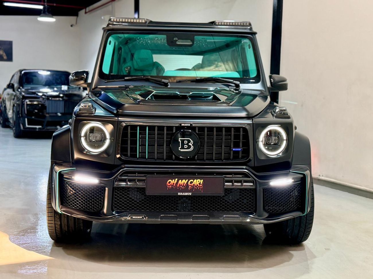 Mercedes-Benz G 63 AMG BRABUS 800 - Mercedes-AMG G 63 Mercedes Benz Brabus G800 - Mat Black - 2025 - Fully Loaded